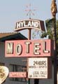 Hyland Hotel vintage neon