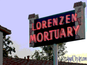 lorenzen Neon sign