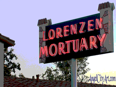 lorenzen Neon sign