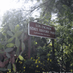 Los Encinos Park sign